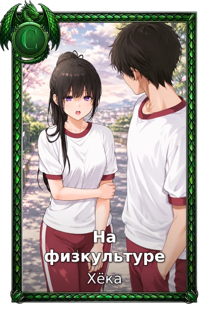На физкультуре