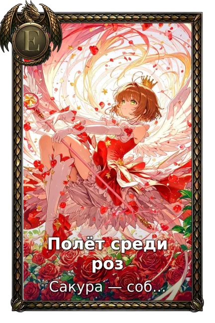 Полёт среди роз